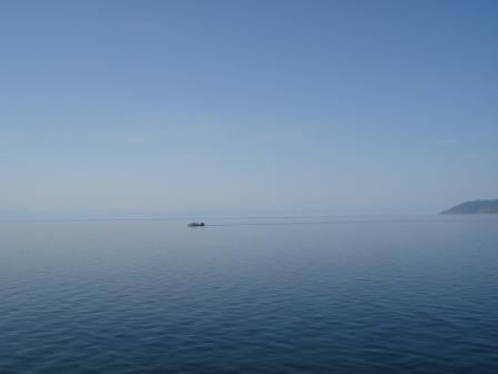 Baikalmeer 's morgens